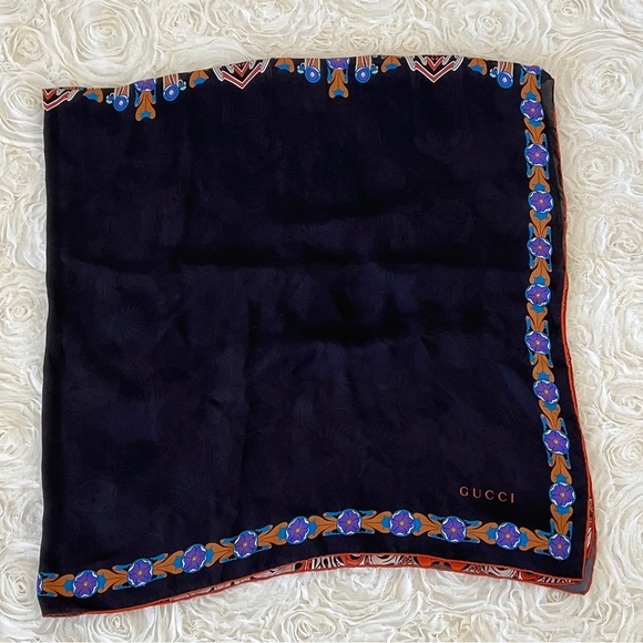 Gucci Silk Scarf - Picture 2 of 5
